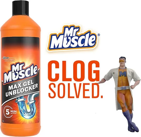 Mr Muscle 1L Drain Gel 308557